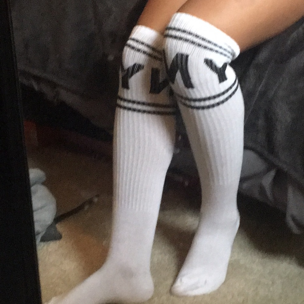Knee length socks